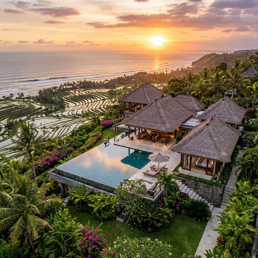Villa Luxury Resort Sunset View Echo Beach Canggu